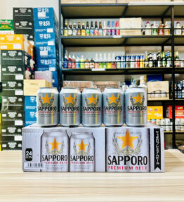 Bia Sapporo Premium - Thùng 24 Lon 330ml