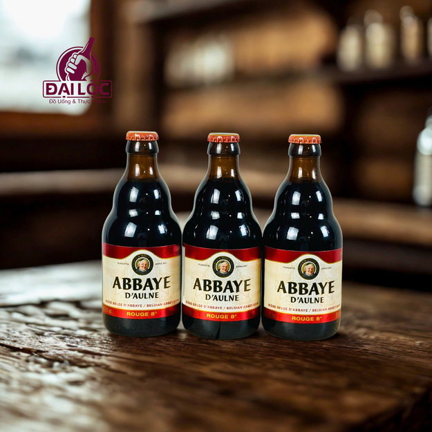 Bia Abbaye d'Aulne Rouge 8% - Chai 330ml