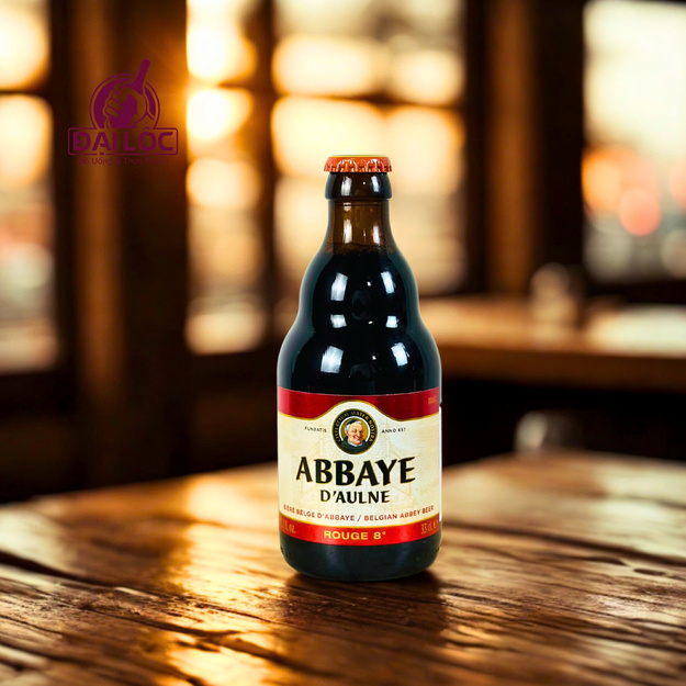 Bia Abbaye d'Aulne Rouge 8% - Chai 330ml