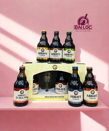 Hộp quà bia Abbaye d'Aulne Mix