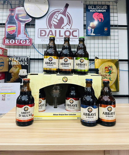 Hộp quà bia Abbaye a'Aulne MIX
