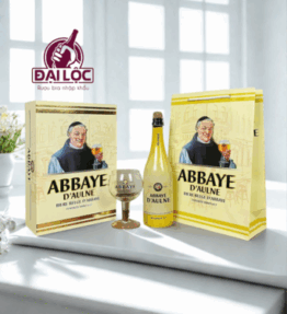 Hộp quà Bia Bỉ Abbaye 6% chai 750ml kèm ly chính hãng. Lựa chọn giữa dòng Abbaye Blond thanh khiết hoặc Abbaye Brune đậm đà. Món quà biếu tặng tinh tế, đẳng cấp.