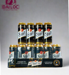 Bia Steiger Đen 4,5%: Tinh Hoa Bia Đen Truyền Thống Từ Tiệp Khắc