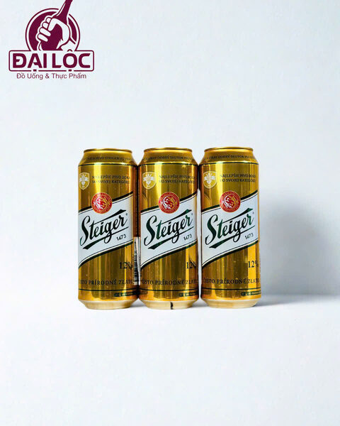 Bia Steiger Vàng 5% 500ml