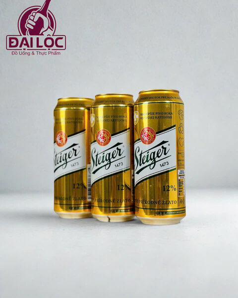 Bia Steiger Vàng 5% 500ml