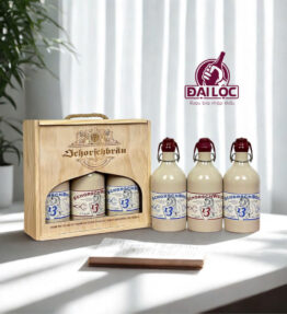 Hộp Quà Bia Sứ SchorschBrau 13% – Hộp 3 Chai 500ml
