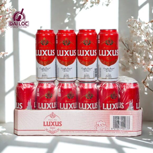 Bia Luxus 8,5% Bỉ – thùng 24 lon 500ml
