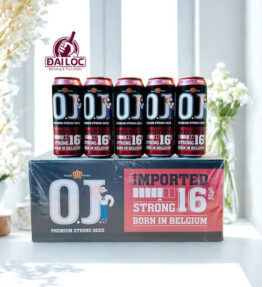 Bia OJ Imported Strong 16% (Bỉ): Sức Mạnh Bùng Nổ Trong Từng Ngụm Bia