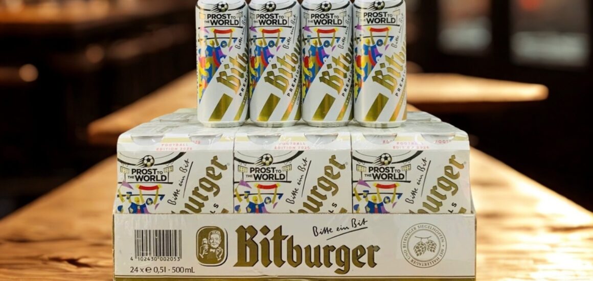 Bia Đức Bitburger Premium Pils - Thùng 24 Lon 500ml