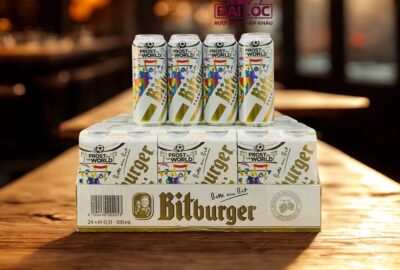 Bia Đức Bitburger Premium Pils - Thùng 24 Lon 500ml