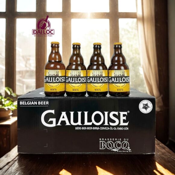 Bia Gauloise Blonde 6,3% - Chai 330ml