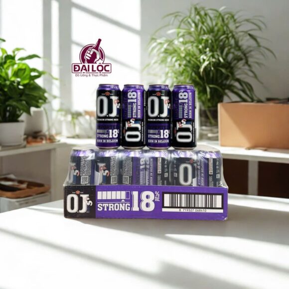 Bia OJ Bỉ 18% Strong Imported – Dòng Bia Mạnh Đậm Chất Bỉ