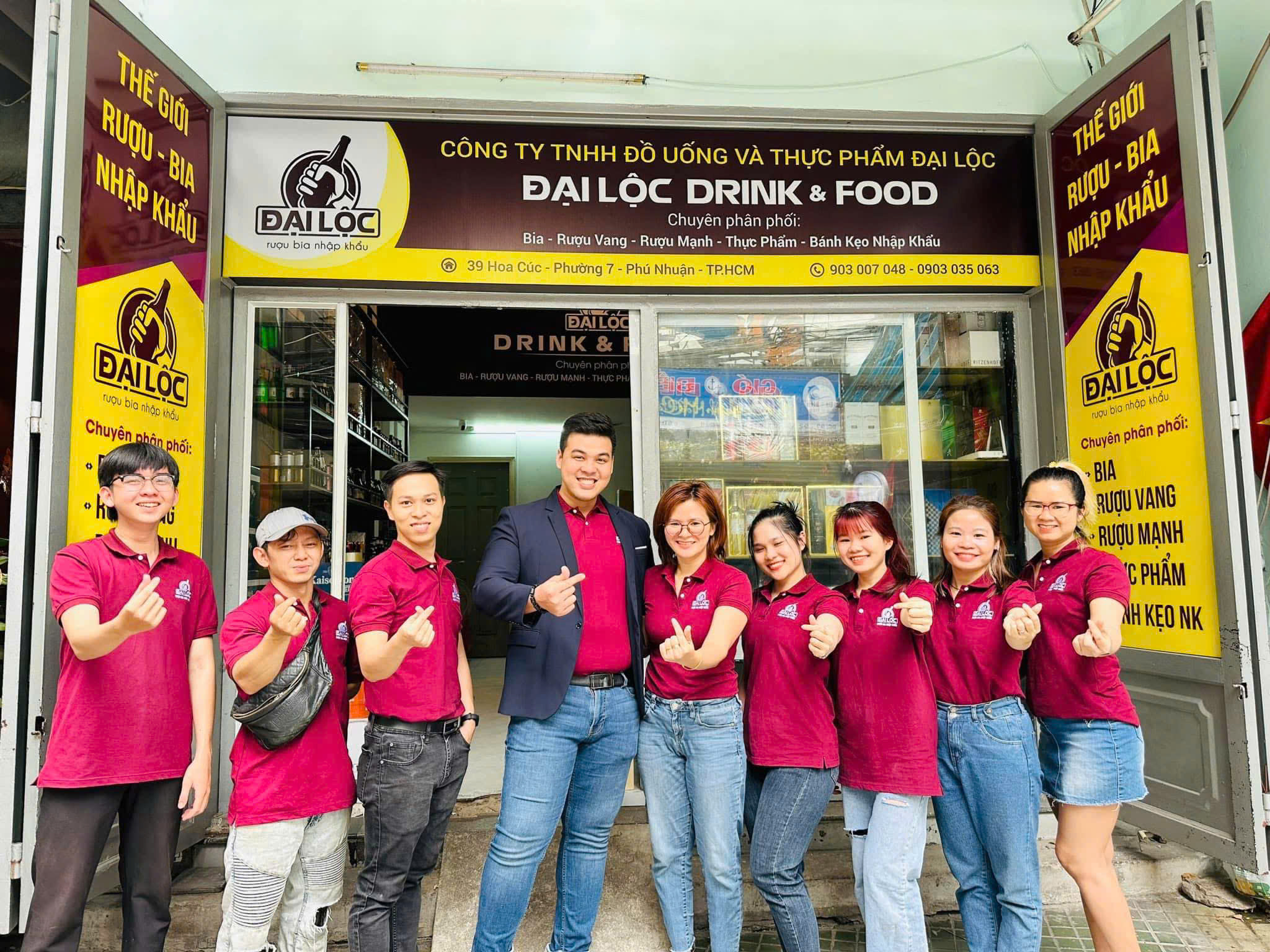 Shop đồ uống nhập khẩu Đại Lộc