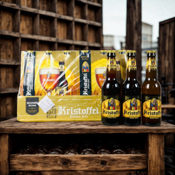 Bia Kristoffel Blond 6.0% – Thùng 24 chai 330ml