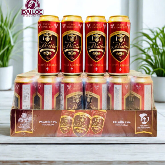 Bia Steiger Palatin 5,5% Tiệp – thùng 24 lon 500ml