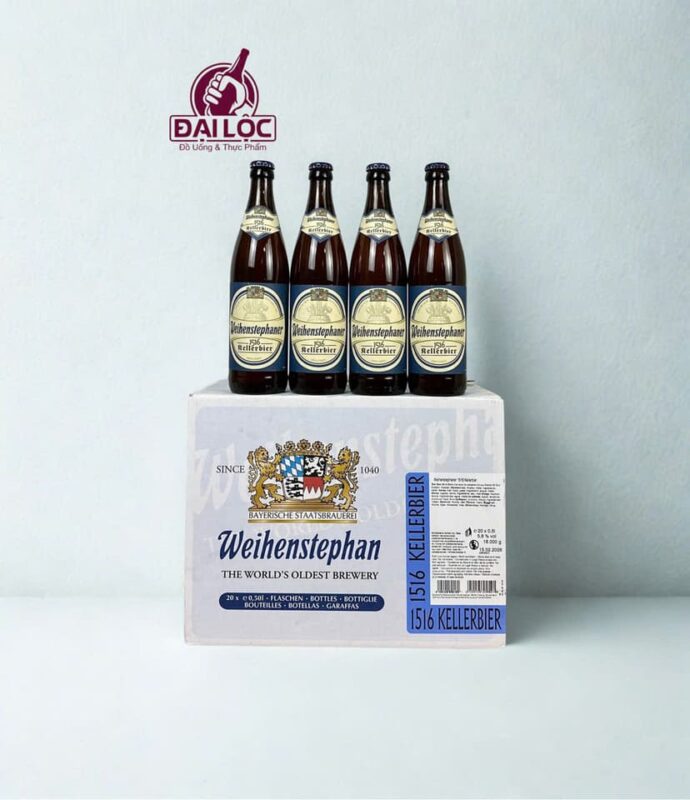 Weihenstephaner Kellerbier thung 20 chai 500ml