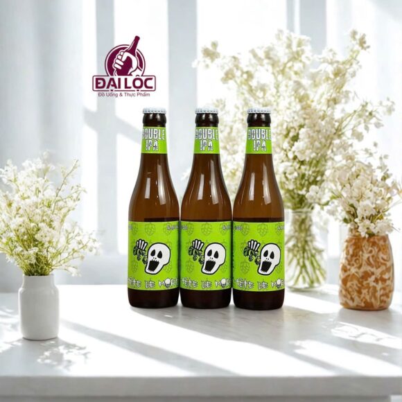 Bia Tête de Mort Double IPA 8,1% bia Bỉ chai 330ml