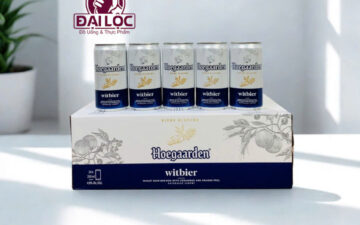 Bia Bỉ Hoegaarden White Lon