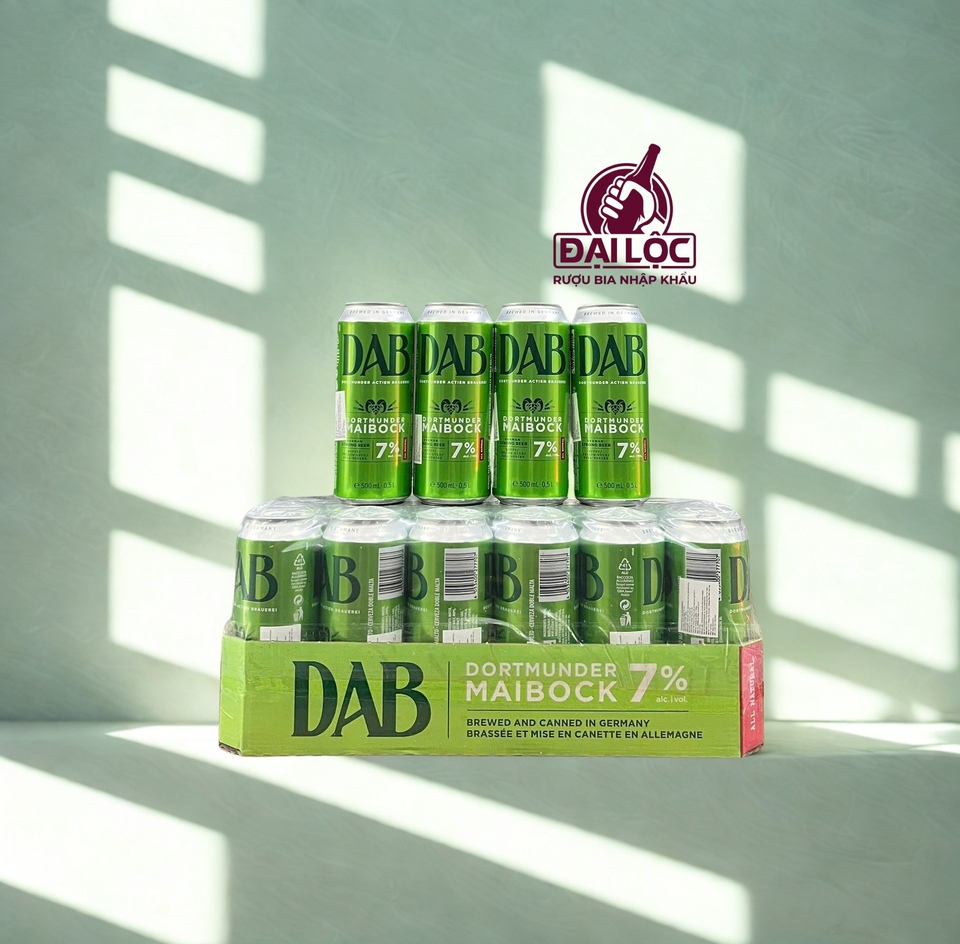 Bia Đức DAB Maibock 7.0% - Thùng 24 Lon 500ml