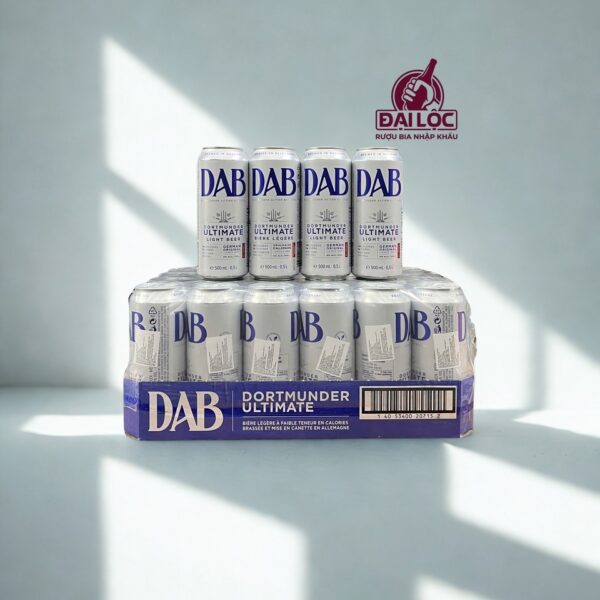 Bia Đức DAB Ultimate 4% - Thùng 24 Lon 500ml