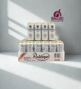 Bia Đức Radeberger Pilsner 4.8% - Thùng 24 Lon 500ml