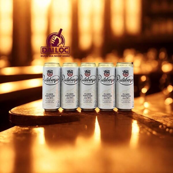 Bia Đức Radeberger Pilsner 4.8% - Thùng 24 Lon 500ml Bia Đức Radeberger Pilsner 4.8% - Thùng 24 Lon 500ml