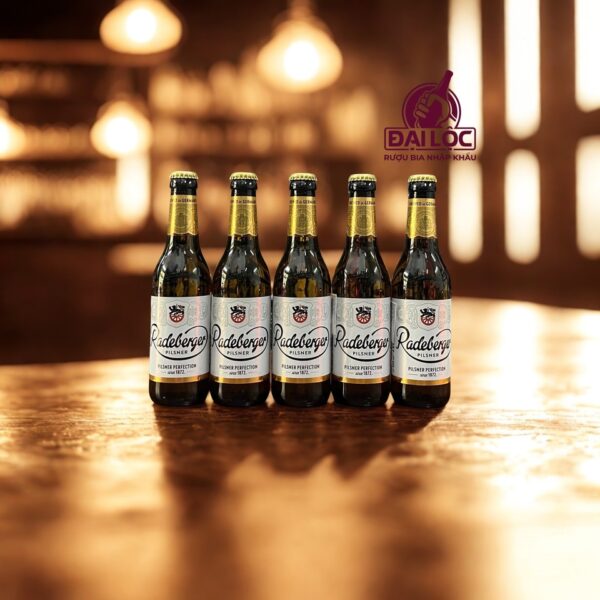 Bia Radeberger Pilsner chai 4.8% - Thùng 24 Chai 330ml Bia Radeberger Pilsner Chai 4.8% - Thùng 24 Chai 330ml