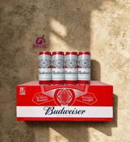Budweiser 28 lon 330ml 5% sản xuất tại Việt Nam