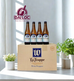 Bia La Trappe Witte Trappist 5.5% – Chai 330ml – Thùng 24 Chai
