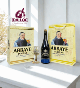 Hộp Quà Bia Abbaye chai 750ml 9% – Bia Tu Viện Trong Thiết Kế Quà Tặng Sang Trọng