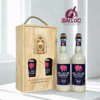 Hộp Quà Bia Delirium Nocturnum 8,5% Bỉ – Hộp Gỗ 2 chai 750ml