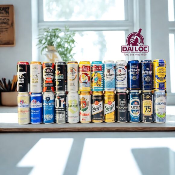 Hộp Quà 24 Loại Bia Nhập Khẩu Châu Âu – Hộp 24 Lon 500ml