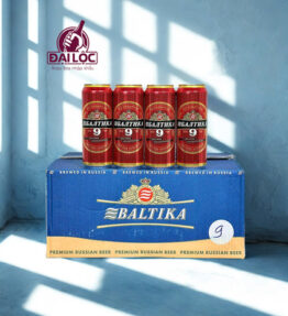 Bia Nga Baltika 9 (8%) 24 lon 450ml