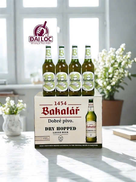 Bakalar Dry Hopped Lager chính là lựa chọn số 1 cho người yêu bia Tiệp