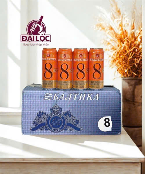 Bia Baltika 8 – Tinh Hoa Bia Lúa Mì Nga