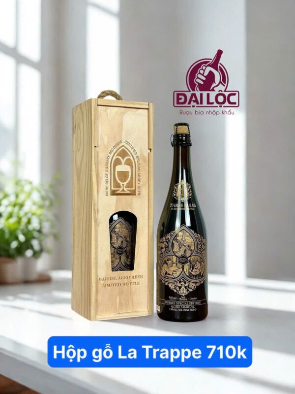 Hộp Quà Bia "Three Rules" - Bia Tu Viện Trappist Hộp Quà Bia Three Rules Of Authentic Trappist – Món Quà Đẳng Cấp Từ Tâm Hồn Tu Viện