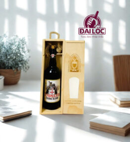 Hộp Quà Gỗ Tempelier Strong Blond 8% 750ml (Hộp 1 - 2 - 3 Chai)