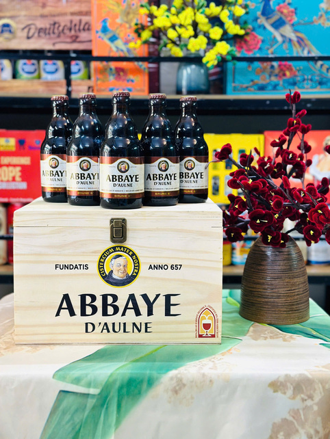 Bia Abbaye d’Aulne Brune 6% 