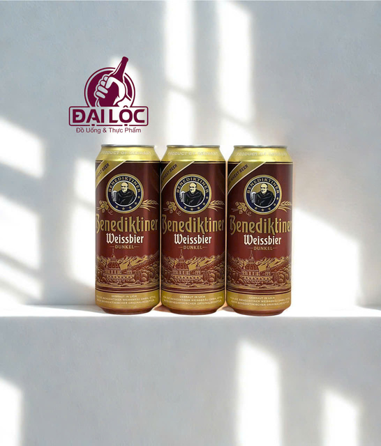 Bia-benediktiner-500ml Bia Benediktiner Weissbier Dunkel 500ml – Tinh Hoa Bia Đức