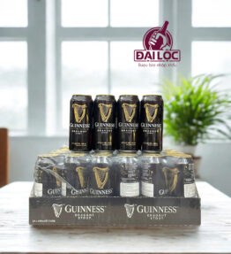 Bia Guinness Draught Stout 4.2% - Thùng 24 Lon 440ml
