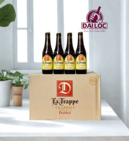 Bia La Trappe Dubbel 7% Hà Lan – Chai 330ml – Thùng 24 Chai