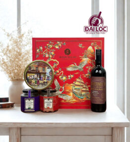 Hộp Quà Hamper Vang Tavernello Organico Syrah