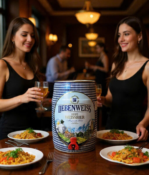 Bia Lieben Weisse 5 Lít 5% – Hộp 1 Bình