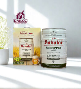 Bia Bakalar Dry Hop Lager 5 Lít – Bom Bia Tiệp Thượng Hạng