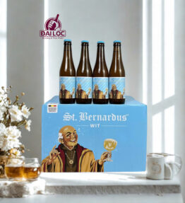 Bia St. Bernardus Wit 5,5%: Tinh Hoa Bia Trắng Từ Bậc Thầy Nấu Bia Bỉ