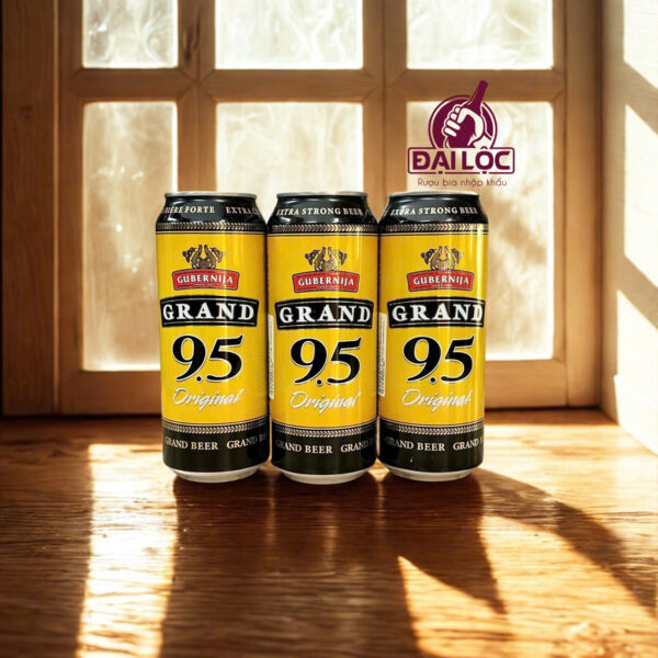 Bia Gubernija Grand Original 9,5%: Sức Mạnh Đẳng Cấp Từ Nhà Máy Bia Cổ Nhất Litva