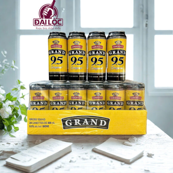 Bia Gubernija Grand Original 9,5%: Sức Mạnh Đẳng Cấp Từ Nhà Máy Bia Cổ Nhất Litva