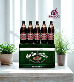 Bia Grunbacher Prinzen Bock Weisse 7% – Thùng 20 chai 500ml