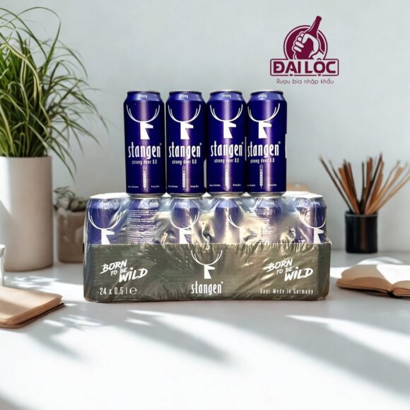 Bia Đức Stangen Strong 8%: Sức Mạnh Mãnh Thú Trong Từng Ngụm Bia