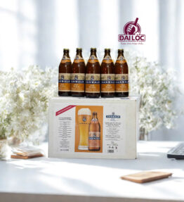 Bia Sanwald Hefe Weizen 4.9% Đức – Thùng 20 chai 500ml